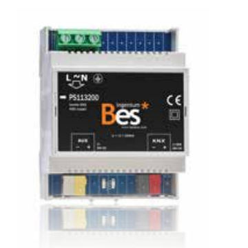 Alimentazione elettrica AC/DC - BFK320 - Ingenium - BES KNX - su guida DIN / KNX