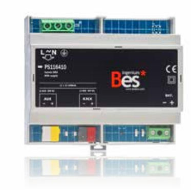 Alimentazione elettrica AC/DC - BFK640-BU - Ingenium - BES KNX - su guida DIN / KNX