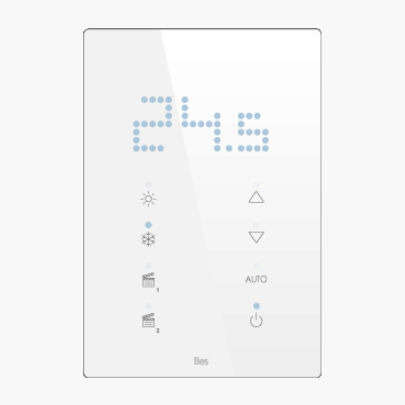 Termostato digitale - CUBIK-TLCA - Ingenium - BES KNX - programmabile / d'ambiente / a muro