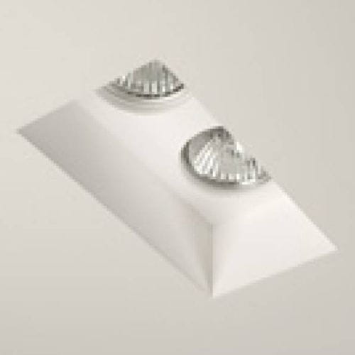 Downlight da incasso - CANOVA TWIN SQUARE  - Engi Lighting - LED / alogeno / rettangolare