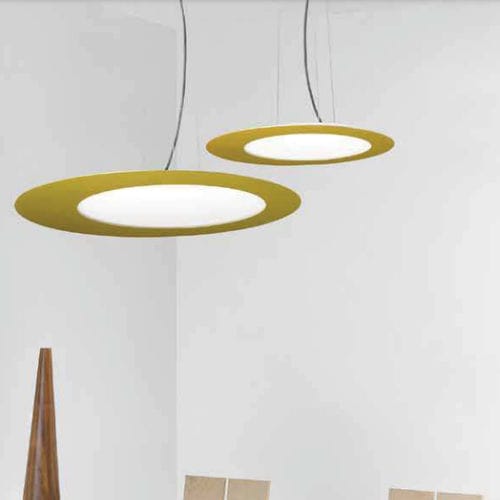 Lampada a sospensione - PLANA DECOR - Engi Lighting - in bronzo / in lamiera d'acciaio / in oro