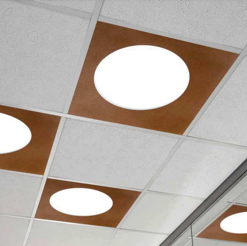 Plafoniera contemporanea - PLANA  - Engi Lighting - quadrata / in vetro / LED