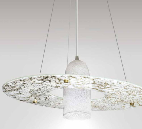 Lampada a sospensione - STELLA DORATA - Engi Lighting - in vetro / contemporanea / con cavo