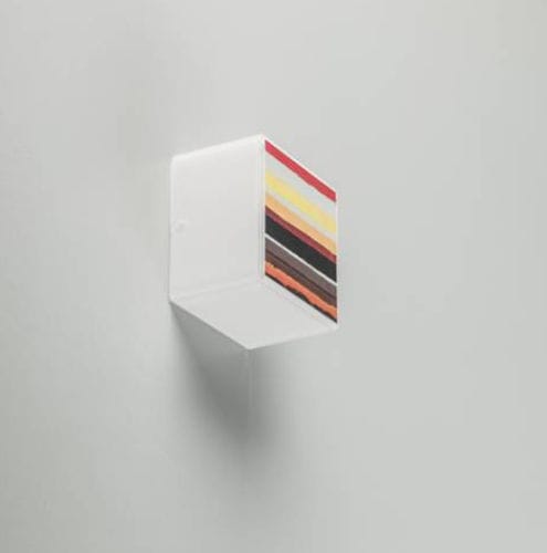 Applique contemporanea - COLORVETRO 9 - Engi Lighting - da interno / in vetro / quadrata