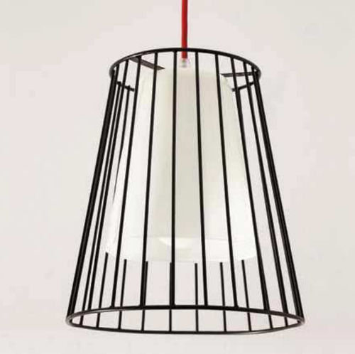 Lampada a sospensione - MINIMAL A - Engi Lighting - in acciaio / in vetro / in opalina
