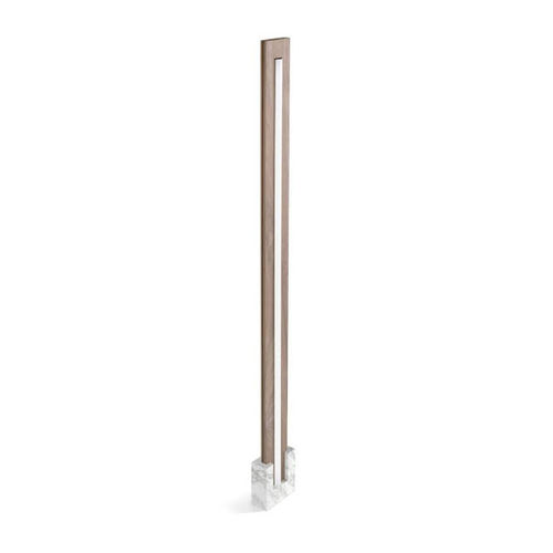 Colonna luminosa contemporanea - Toast  - Engi Lighting - in noce / LED / da interno