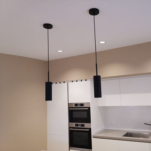 Lampada a sospensione - RULLO LONG - Engi Lighting - in metallo / contemporanea / con cavo