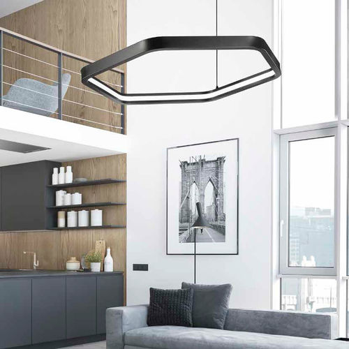 Luce a sospensione - Esagono - Engi Lighting - LED / esagonale / per uso residenziale