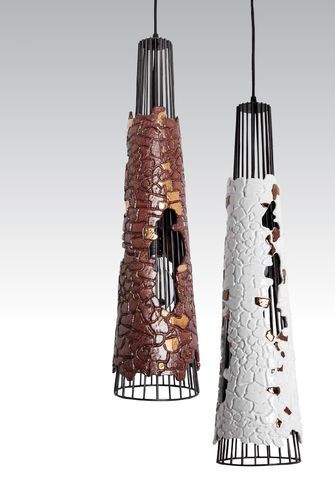 Lampada a sospensione - STRAPPO - Engi Lighting - in metallo verniciato / in ceramica / contemporanea
