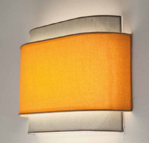 Applique contemporanea - BORGHESE - Engi Lighting - da interno / in tessuto / fissa