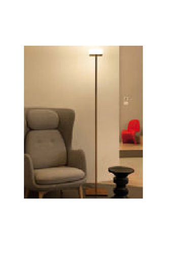 Lampada da pavimento - SOTTILE - Engi Lighting - in acciaio verniciato / in vetro / contemporanea