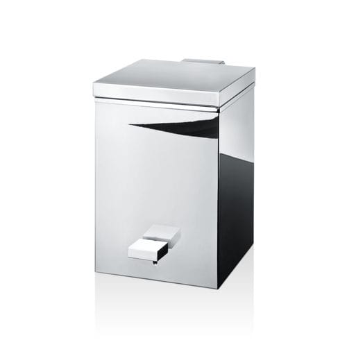 Portarifiuti da bagno - TE 75 SC - Decor Walther Einrichtungs GmbH - in cromo / a pedale / contemporaneo