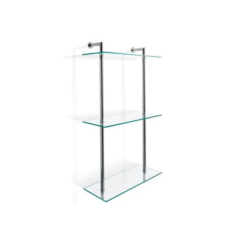 Mensola - DW 016 - Decor Walther Einrichtungs GmbH - contemporaneo / in ottone cromato / in vetro