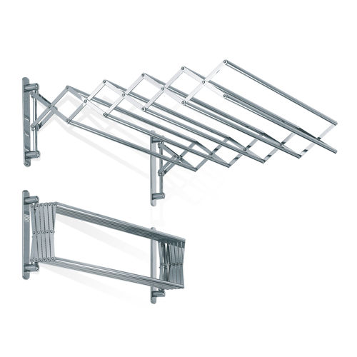 Portasalviette più di 3 bracci - DW 700 - Decor Walther Einrichtungs GmbH - da parete / in ottone cromato