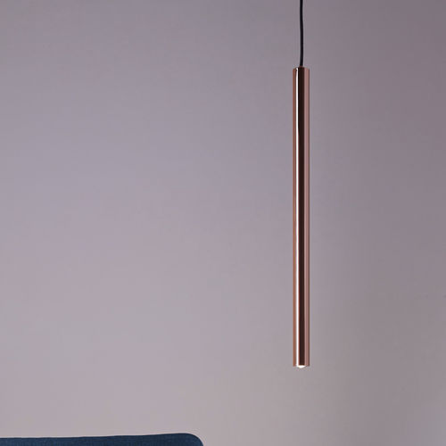 Lampada a sospensione - PIPE 1 - Decor Walther Einrichtungs GmbH - in ottone / in nichel / in ottone placcato oro