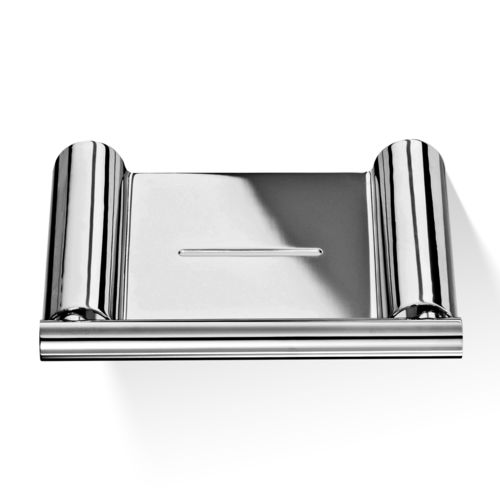 Portasapone da parete - MK WSS - Decor Walther Einrichtungs GmbH - in ottone cromato / in acciaio inossidabile / in ottone placcato oro