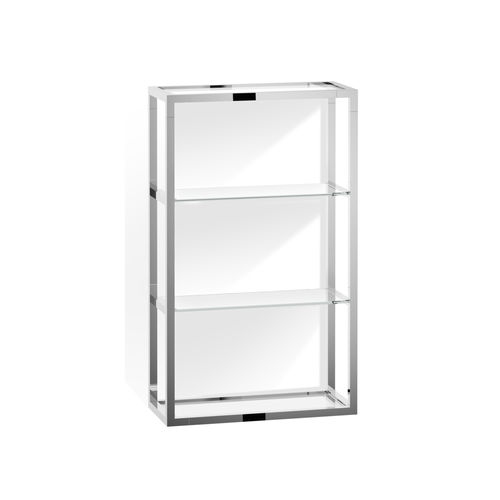 Mensola - ET 6 - Decor Walther Einrichtungs GmbH - contemporaneo / in ottone cromato / in vetro