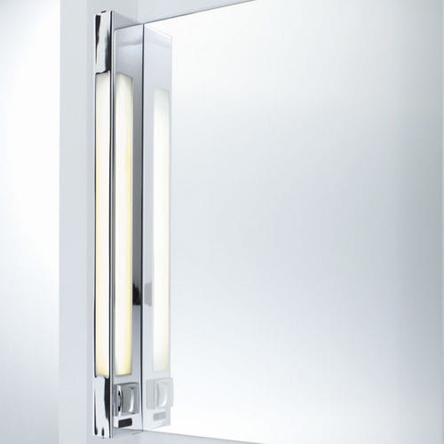 Applique contemporanea - BLOC 80 - Decor Walther Einrichtungs GmbH - in ottone cromato / in ottone nichelato / rettangolare