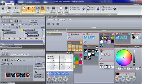 Software di gestione luci -  SUNLITE SUITE 2  - Nicolaudie Europe - per strutture in calcestruzzo