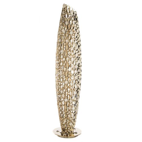 Lampada da terra - CHRYSALIS : 448/6+5P - iDL - in metallo / design originale / con cavo