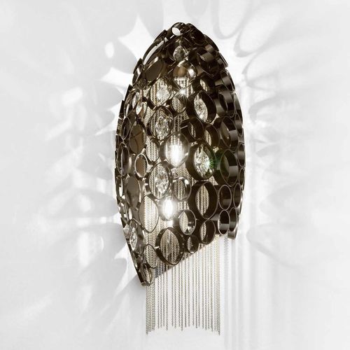 Applique classica - CHRYSALIS : 448/3ASX - iDL - da interno / in cristallo / in metallo