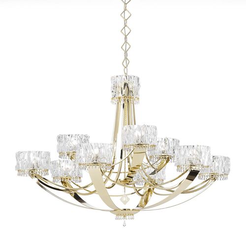 Lampadario classico - CRYSTAL BLADE  - iDL - in vetro di Murano / in metallo / con 1 punto luce