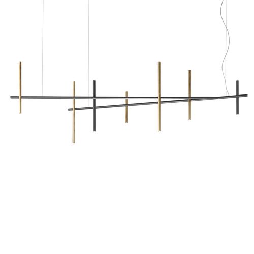 Lampada a sospensione - MIU 656/7SL - iDL - in metallo / contemporanea / con cavo