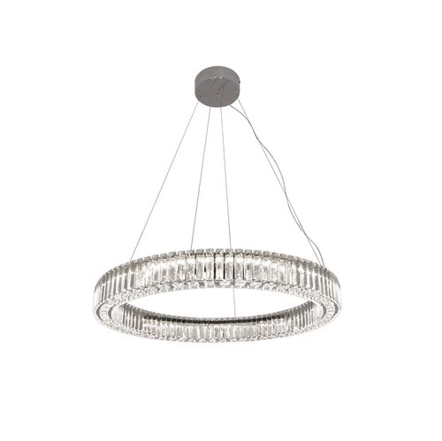 Lampada a sospensione - DIAMANTE  - iDL - in metallo / in cristallo / contemporanea