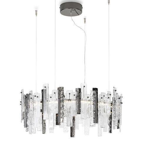 Lampada a sospensione - ARTIC  - iDL - in metallo / in vetro / contemporanea