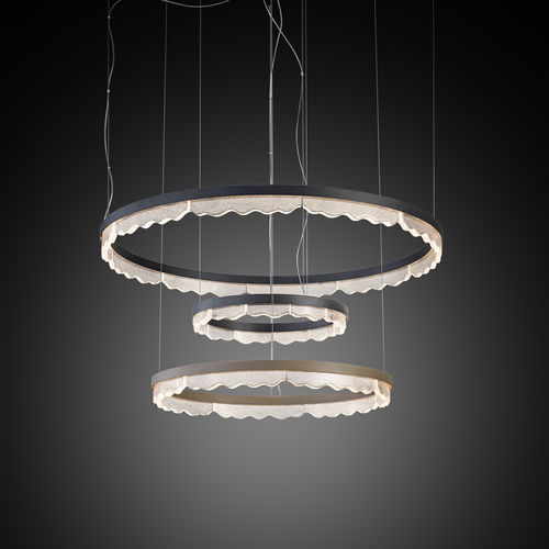 Lampada a sospensione - MAREA 676/110 - iDL - in metallo / in vetro / design