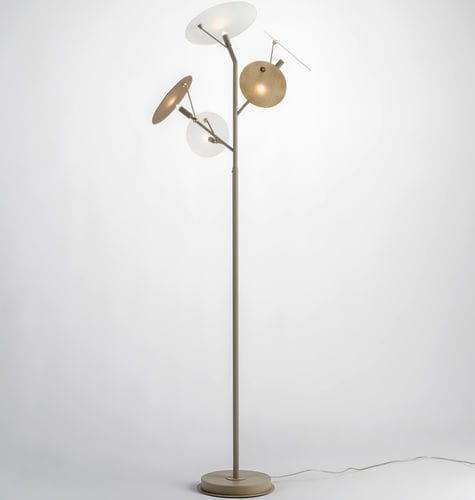 Lampada da terra - DP - iDL - in metallo / in vetro di Murano / contemporanea