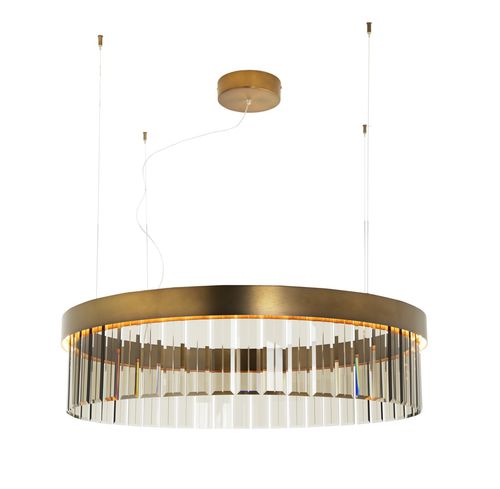 Lampada a sospensione - CESARE - iDL - in metallo / in vetro di Murano / contemporanea