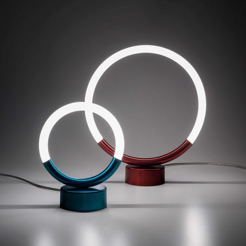 Lampada da tavolo - LOOP - iDL - per ufficio / da comodino / in metallo