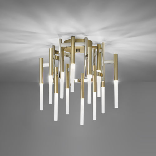 Lampadario contemporaneo - EKLE 668/12PF - iDL - in Plexiglas® / in metallo / 1 livello