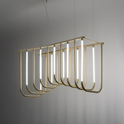 Lampada a sospensione - COLLIER 697/10 - iDL - in metallo / contemporanea / con cavo