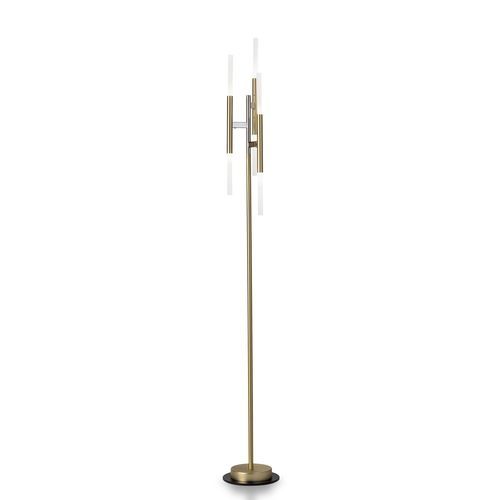 Lampada da terra - EKLE - iDL - in metallo / design / con cavo