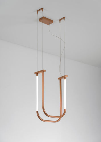 Lampada a sospensione - COLLIER 697/2 - iDL - in metallo / contemporanea / con cavo