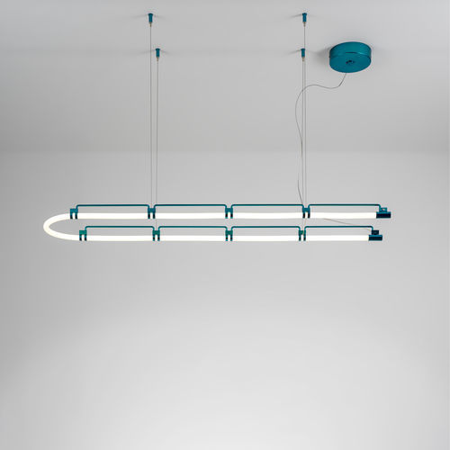 Lampada a sospensione - ENDLESS - iDL - in metallo / design / con cavo