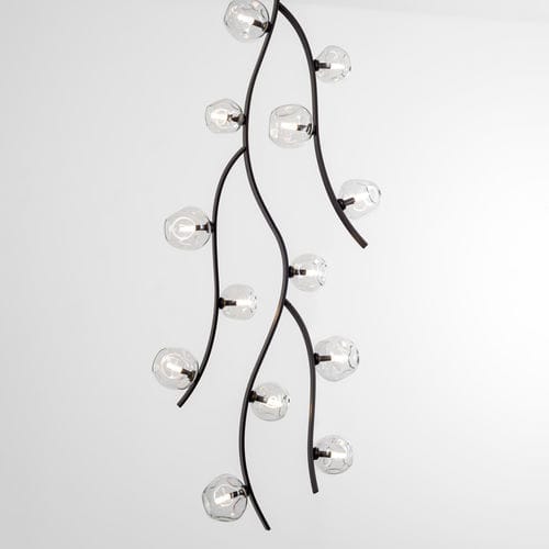 Lampada a sospensione - NATURE 692/13 - iDL - in metallo / in vetro soffiato / in vetro di Murano
