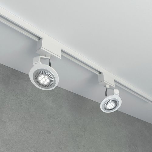 Faretti a binario LED - VEGA - Axis 71ba - tondo / in metallo / contract