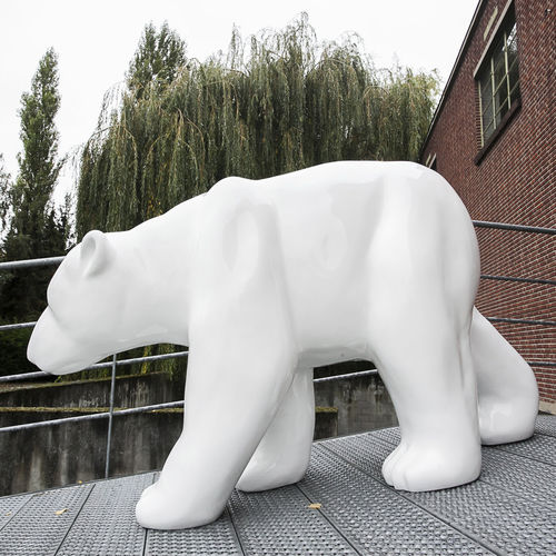 Scultura in pietra - MUMMY BEAR : AX2600 - Axis 71ba - da esterno