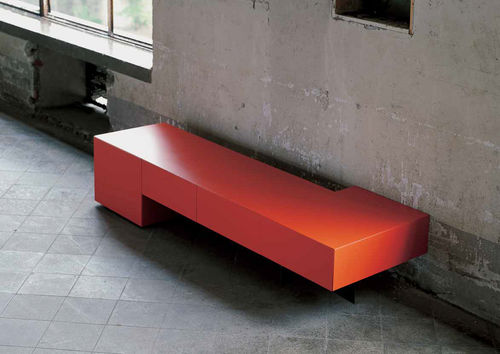 Credenza contemporanea - SDRAIATA  - minottiitalia - in legno / in legno laccato