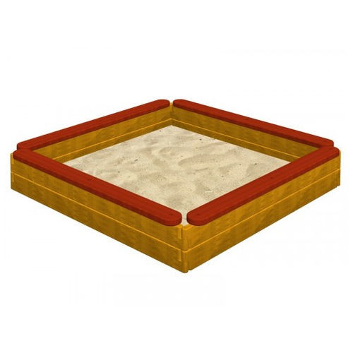Vasca di sabbia per parco giochi - SABBIERA 1A - TLF srl