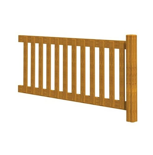 Recinzione a lamelle - MATARÒ   - TLF srl - per spazio pubblico / per parco giochi / in legno