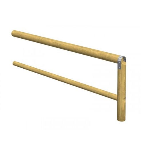 Recinzione a sbarre - 3.609N/A  - TLF srl - per spazio pubblico / per parco giochi / in legno