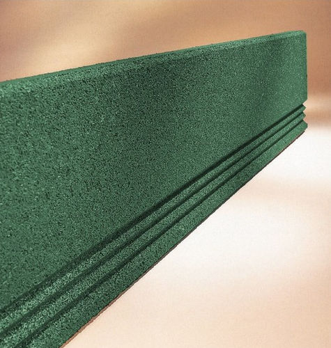 Battiscopa marrone - 1.810 Series  - TLF srl - verde / in gomma / rettangolare