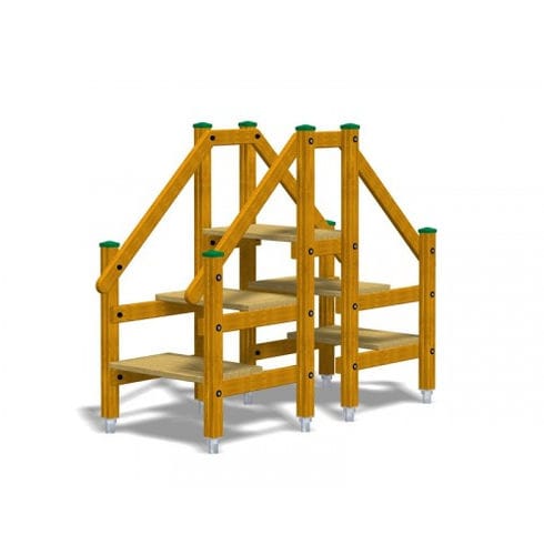 Struttura d'arrampicata per parco giochi - PLE0008SJI0E - TLF srl - in legno