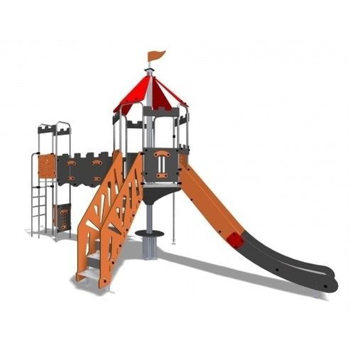 Struttura ludica per parco giochi - YOKO 2002  - TLF srl - di acciaio / in acciaio inossidabile / in alluminio