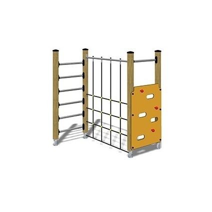 Struttura d'arrampicata per parco giochi - TOGO JIM 2  - TLF srl - in legno