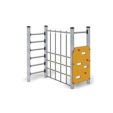 Struttura d'arrampicata per parco giochi - TOGO JIM 2  - TLF srl - in alluminio